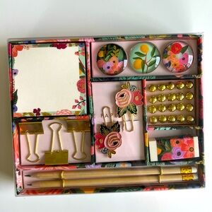 Rifle Paper Co. Garden Party Office Kit - Floral Design NIB
